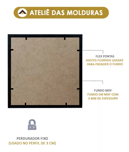 Moldura para Quebra Cabeça Toyster Puzzle 30x44 com Petg