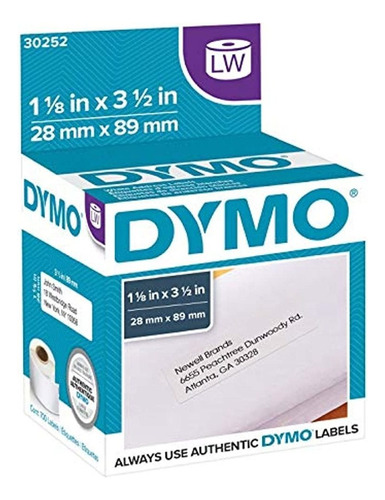 Dymo Authentic Lw - Etiquetas Para Direcciones De Correo