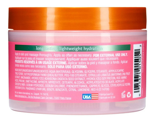 Crema Corporal Watermelon Sandia Tree Hut 240gr