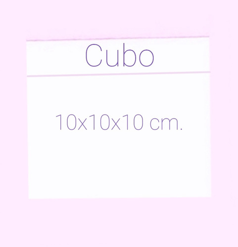 12 Cajas De Regalo Cubo Blanca Lisa 10x10x10cm.