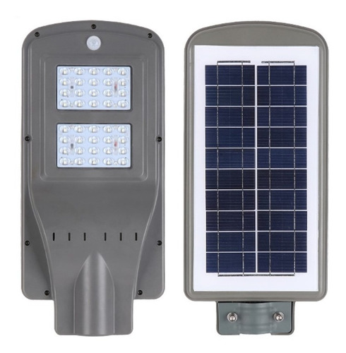 Luminaria Led Con Panel Solar Para Patios O Plazas