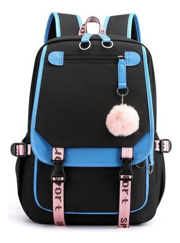 Mochila Con Interfaz Usb For Jóvenes Coreanos Kawaii