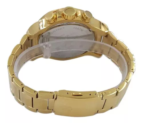 RELÓGIO MASCULINO DOURADO MAGNUM MA34790U