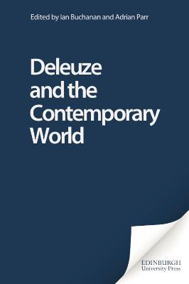 Libro Deleuze And The Contemporary World - Ian Buchanan