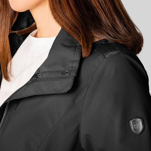 Chamarra Mujer Con Capucha Gabardina Softshell Greenlander