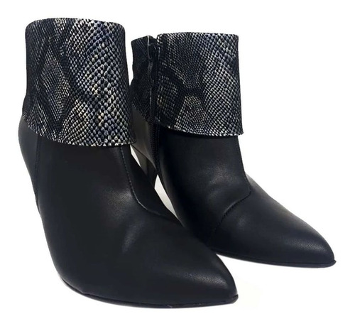 Imagem 3 de 5 de Bota Feminino Ankle Boot Bico Fino Piccadilly 745060 - Maico