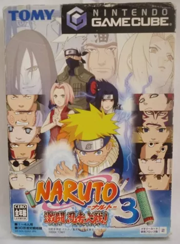 Naruto Clash of Ninja GameCube Japan Version