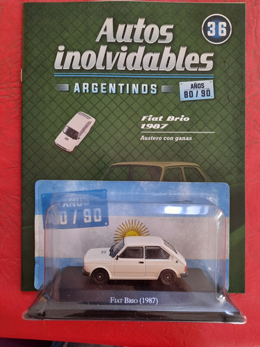 Autos Inolvidables Argentinos 80y90 N36 Fiat Brio