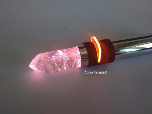 Imagem 8 de 8 de Bastão Atlante Cromoterapia Cristal Quartzo Legítimo Promo