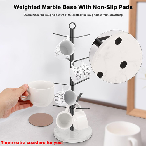 Soporte Para Tazas, Soporte Para Tazas De Café, Base Gruesa