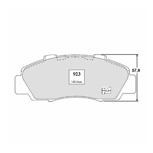 Pastillas Freno Honda Accord 2.3 1998 Sohc Motor F23a Vtec