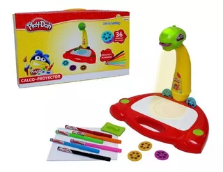 Mini Proyector Discos Mesa Play -doh Hasbro 4 Años A Mas.