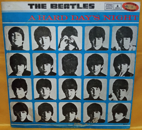 F The Beatles Lp A Hard Day's Night 1986 Peru Ricewithduck