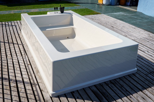 Mini Piscina De Fibra Modelo Mónaco