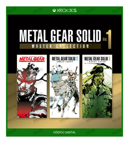 Metal Gear Solid: Master Collection Vol 1 Xbs X|s - Código