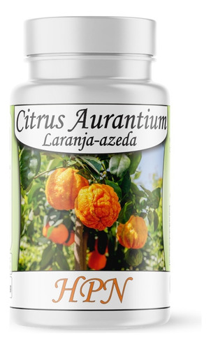 Citrus Aurantium (laranja Amarga) Puro 60 Cápsulas De 500mg