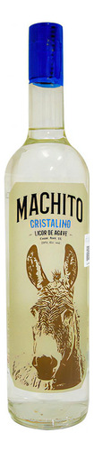 12 Pack Licor De Agave Machito Cristalino 1l
