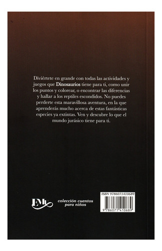 Dinosaurios, De Alberto Rivas. Editorial Editores Mexicanos Unidos, Tapa Blanda En Español