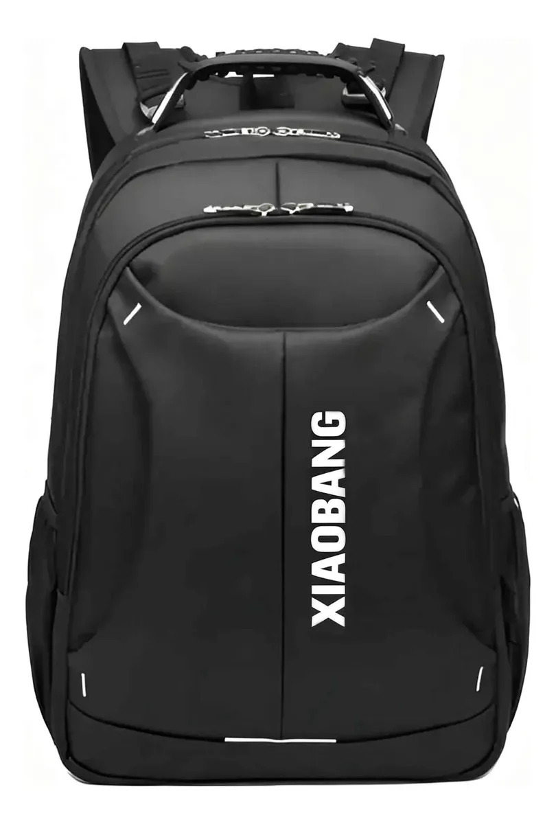 Mochila Escolar Reforçada Xiaobang BW-1904D Preto 40L Para Notebook 17 Polegadas