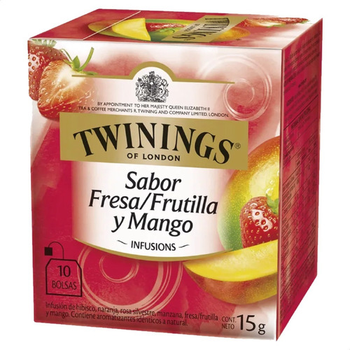 Twinings Té Frutilla Y Mango 10un