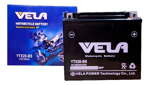 Batería De Moto Ytx20-bs Con Garantía