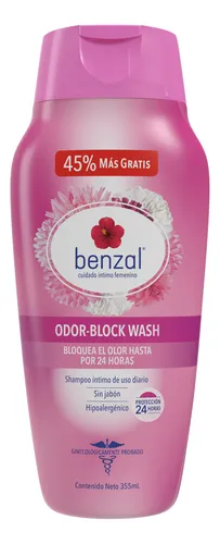 comprar Benzal  Odor Block Wash Shampoo Íntimo Diario 