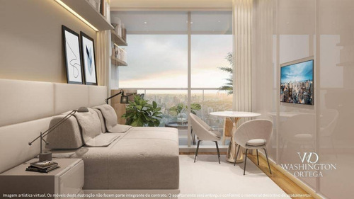 Imagem 4 de 30 de Studio À Venda, 27 M² Por R$ 267.500,00o - Curitiba/pr - St0009