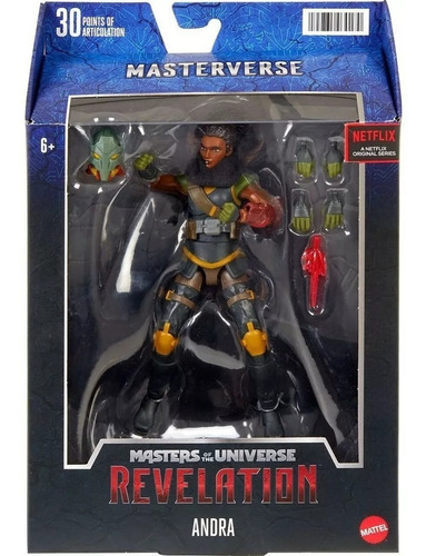 Figura Masters Of The Universe Revelation Andra