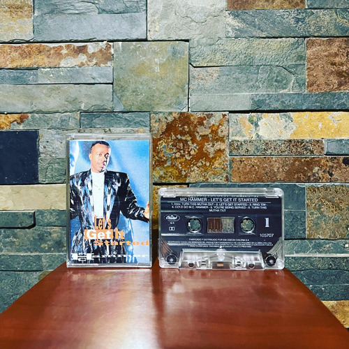 Cassette Mc Hammer  Lets Get It Started (ed. 1991 Chi)