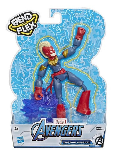 Avengers - Capitana Marvel - Bend And Flex - Hasbro