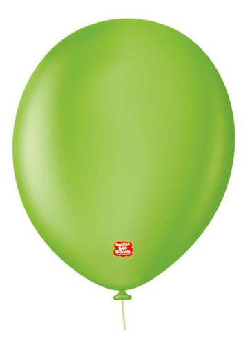 Balão Profissional Premium Uniq 16 40cm - Cores - 10 Un Cor Verde Cítrico