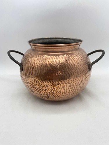 Olla En Cobre Martillada X 16 Cm