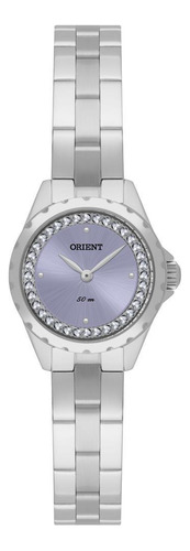 Relógio Orient Feminino Prateado 22mm 50m À Prova D'água