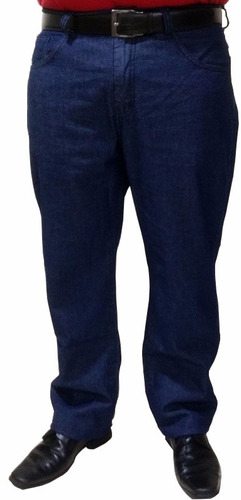 Calça Jeans Masculina Plus Size 46 A 60 100% Algodão Nova