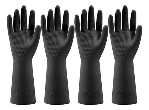 4 Pares De Guantes De Goma Para Lavavajillas De Cocina  Gua