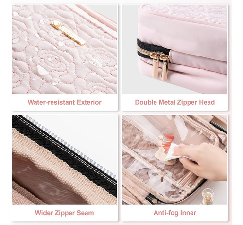 Neceser De Viaje Colgante Everfun Para Mujer, Grande, Par...