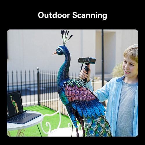 Creality 3d Scanner Cr-scan Otter Para Impressão 3d, Preto