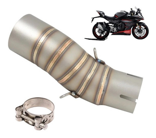 Tubo De Escape Para Cfmoto 450sr Cople Slip On 51mm