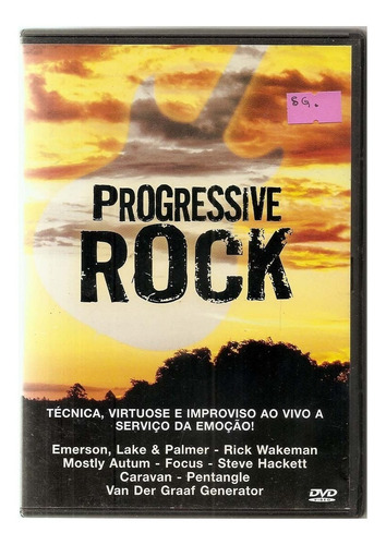 Dvd Progressive Rock - Vários