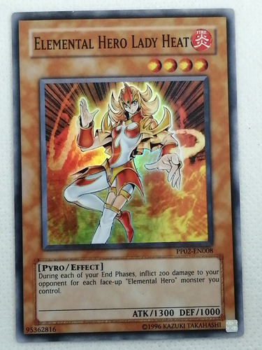 Super Yugioh Elemental Hero Lady Heat