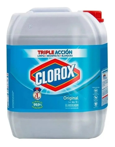 Clorox, Blanqueador Liquido 10 Litros