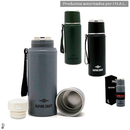 Termo Alpine Skate 800 Ml Termico Inoxidable Asfl70