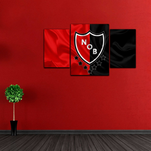 Cuadros Tripticos Modernos Futbol Newells Old Boys