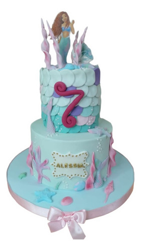 Torta Temática Barbie , Merlina , Mario Bross , Unicornio
