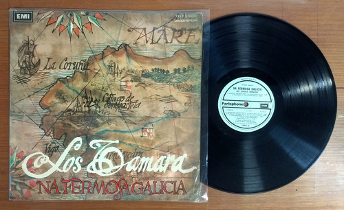 Los Tamara Na Fermosa Galicia 1971 Disco Lp Vinilo