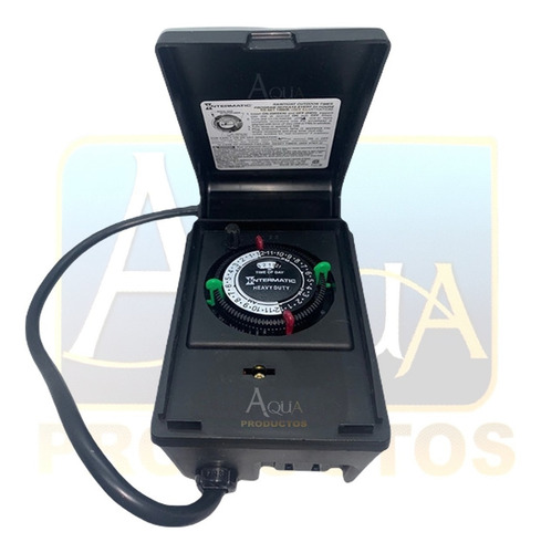 Imagen 2 de 2 de Reloj Timer Intermatic 110 Volts 15 Amperes Ideal Piscinas