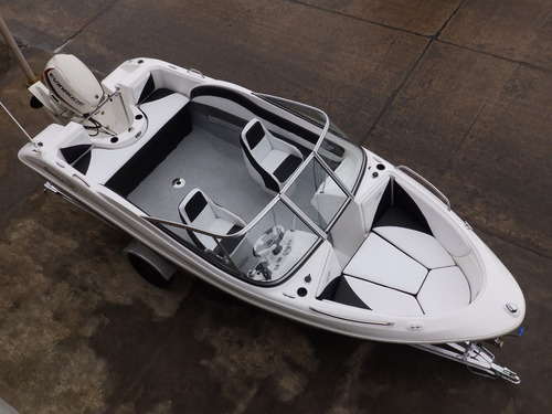 Lancha 3v Nueva Open 510 Evinrude 60 Stock Nautica Milione 1