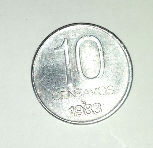Moneda Arg. De 10 Ctvs Año 1983