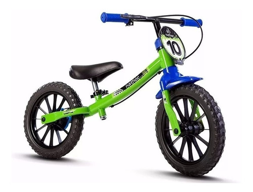 Bicicleta Balance Pre Bike Sem Pedal Infantil Menino Nathor