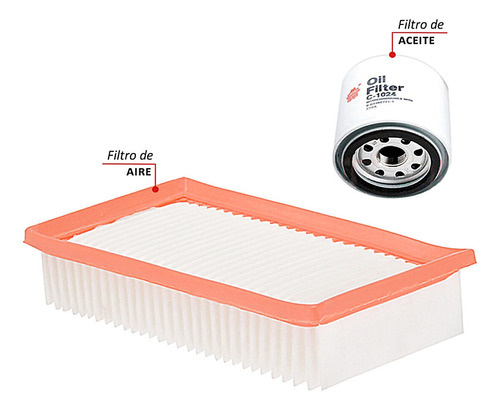 Set Filtros Sakura Para Kia Rio L4 1.6l 2018 A 2020